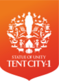 Statue of Unity Tent City - 1